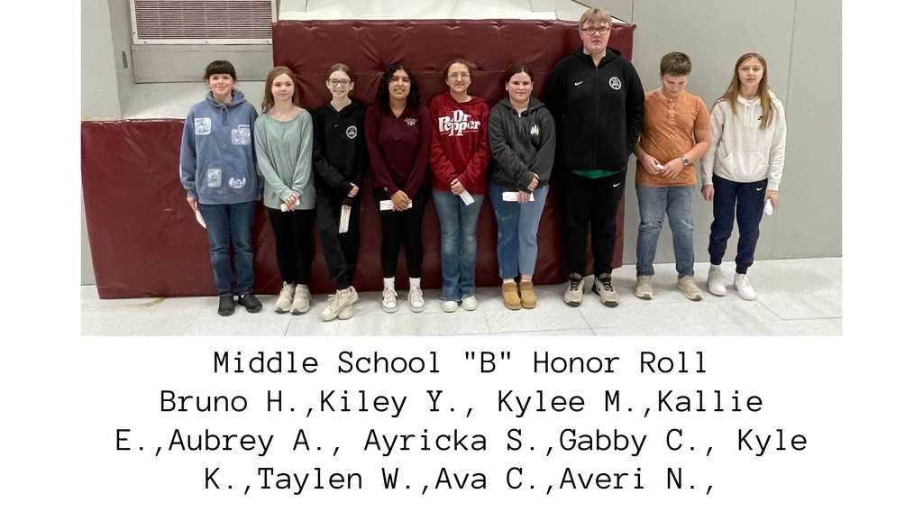 MS "B" Honor Roll