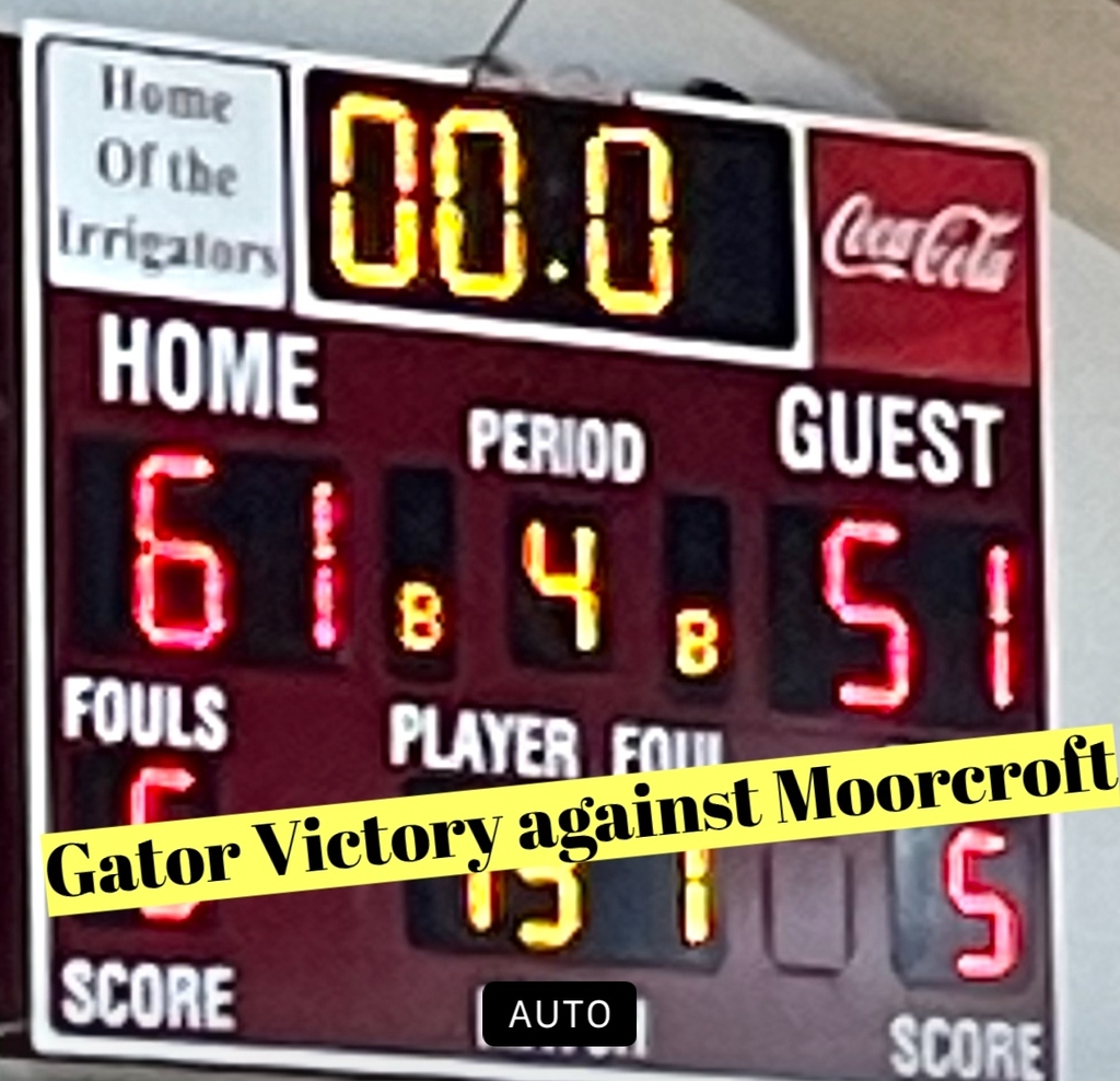 Irrigator Win against Moorcroft