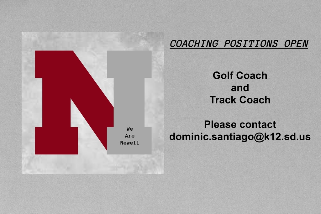 Golf and Track Coach Positions Open