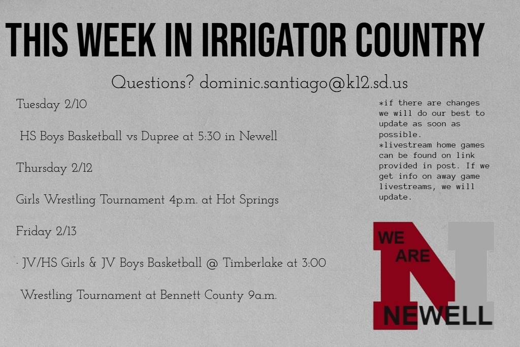 This week Feb 10 to 14