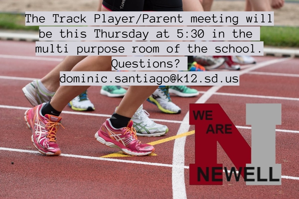 Track Player Parent Meeting on Thursday