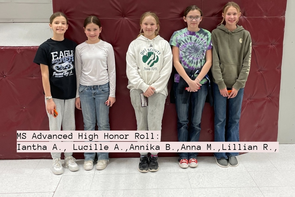 MS Advanced High Honor