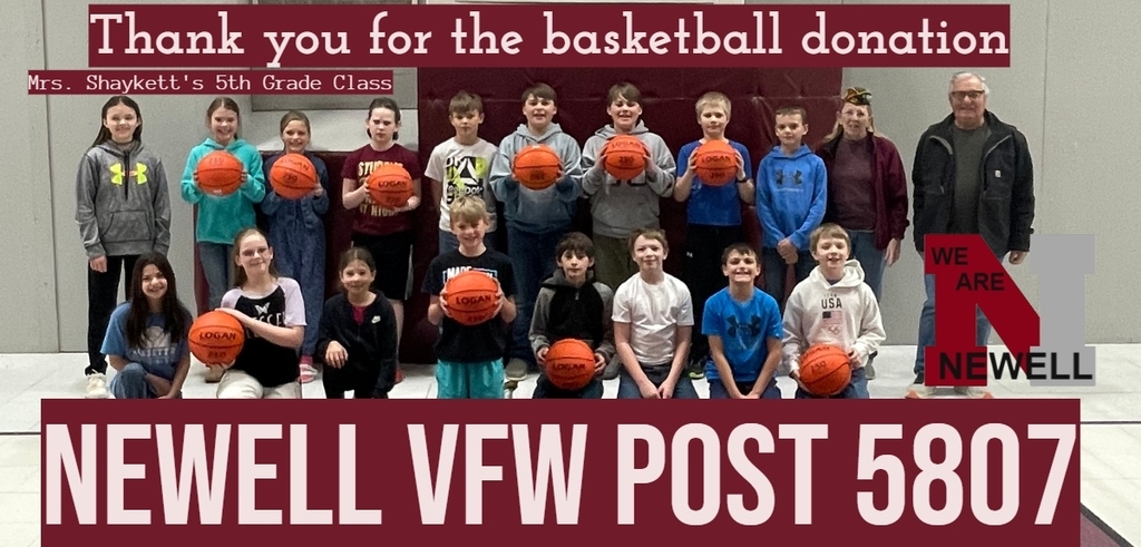 VFW donates basketballs to school