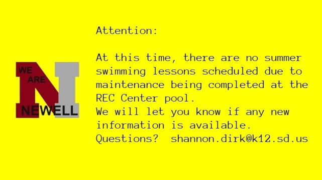 No summer swimming lessons