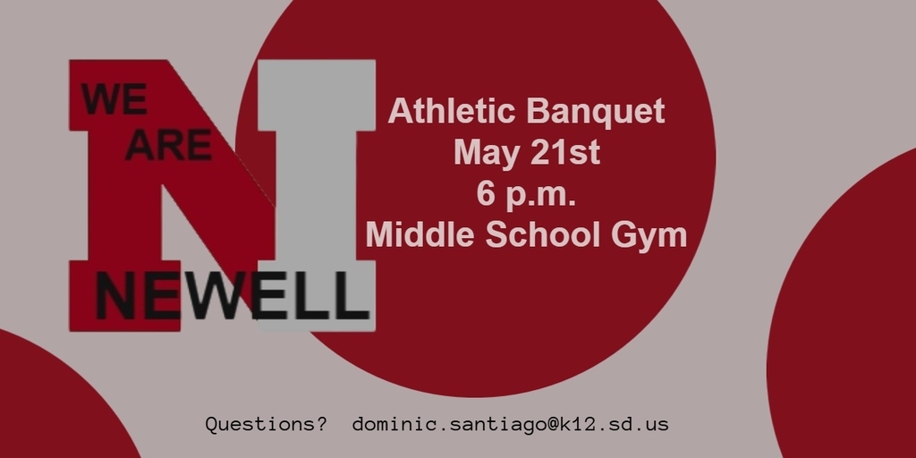 Athletic Banquet Reminder May 21