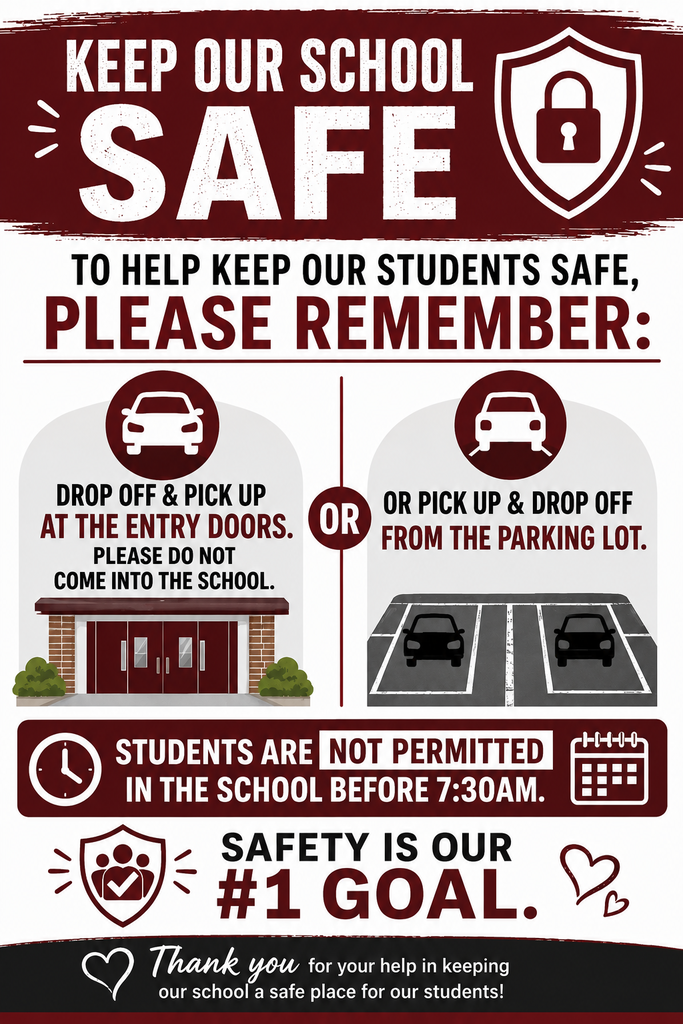 pickup/drop off procedures
