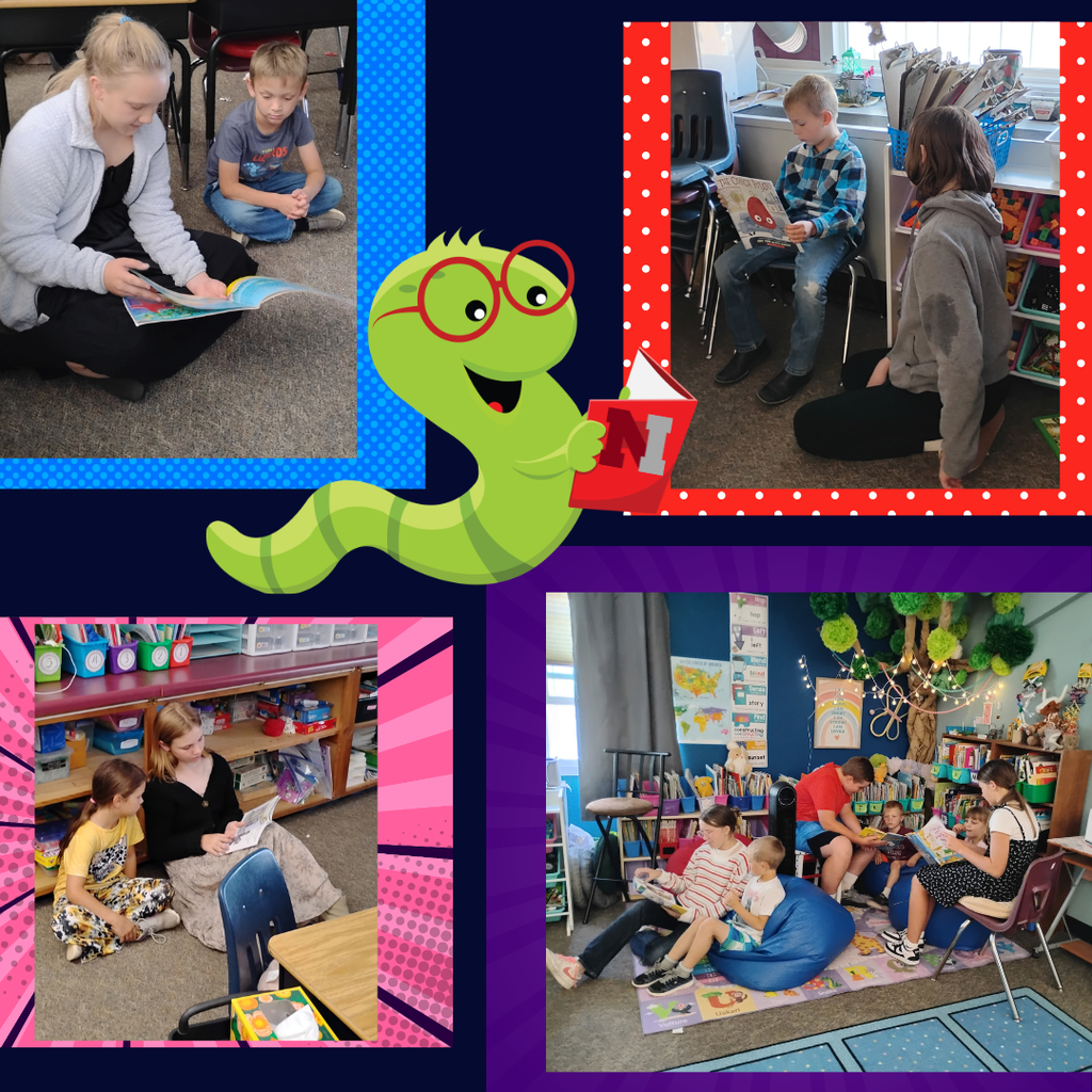 7th graders reading with 1st graders