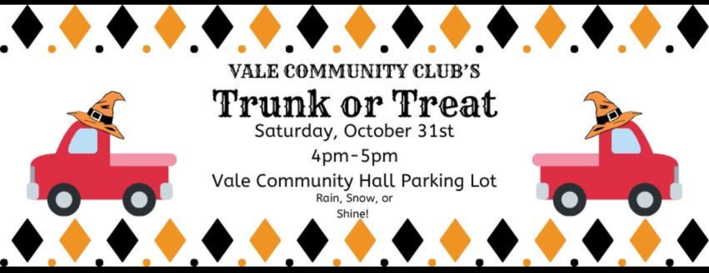 Vale Trunk or Treat