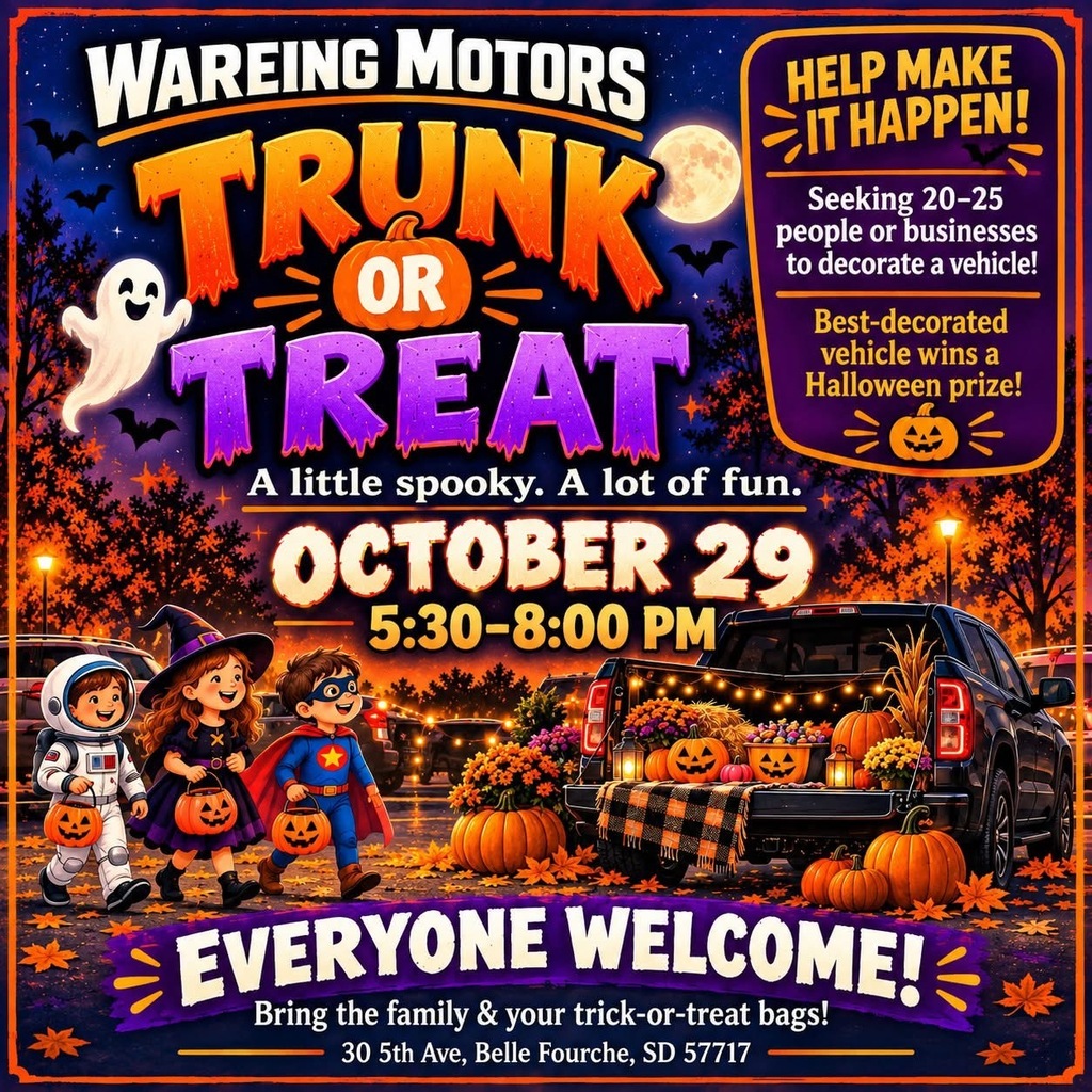 Wareing Motors Trunk or Treat