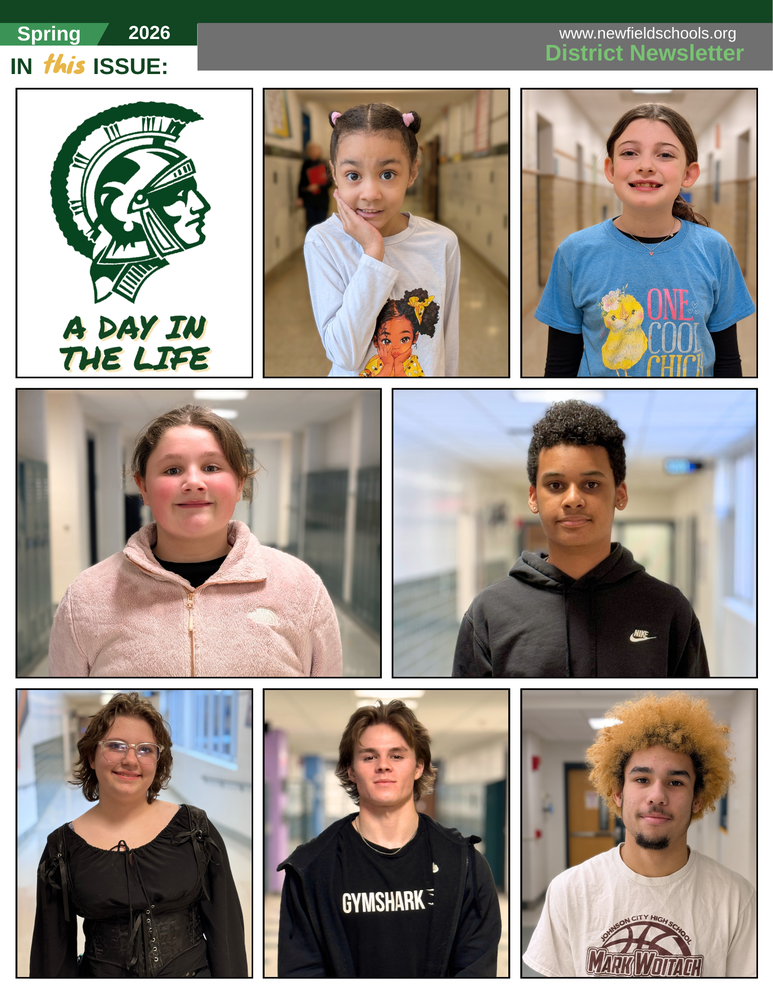 A day in the life of 7 newfield students cover page