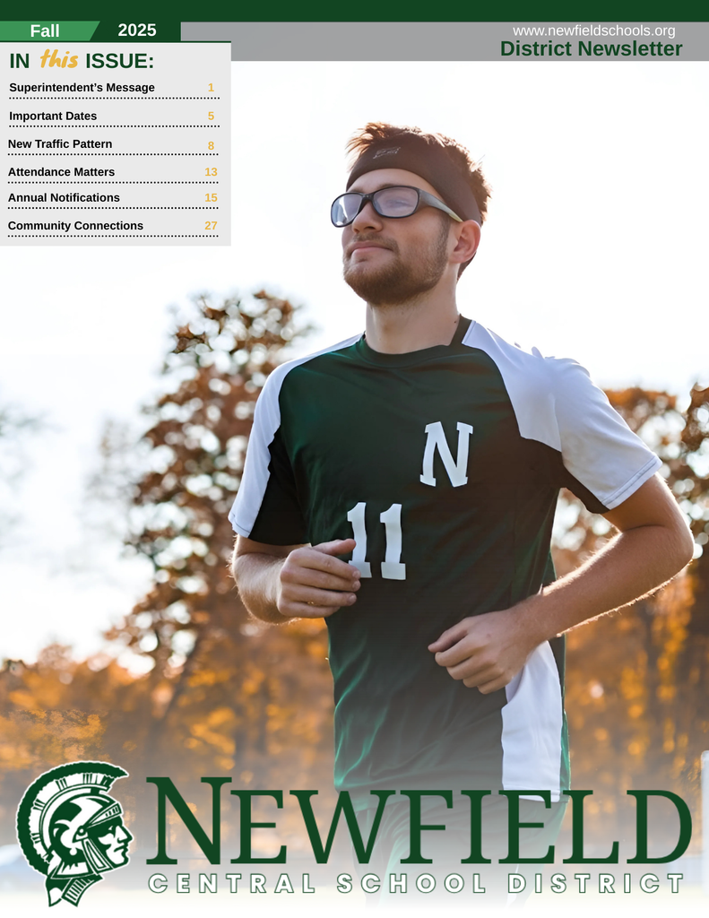 Newfield CSD Fall 2025 Newsletter