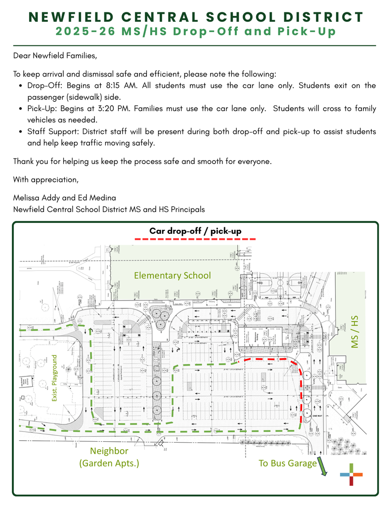 MSHS Student Pick-Up and Drop-Off