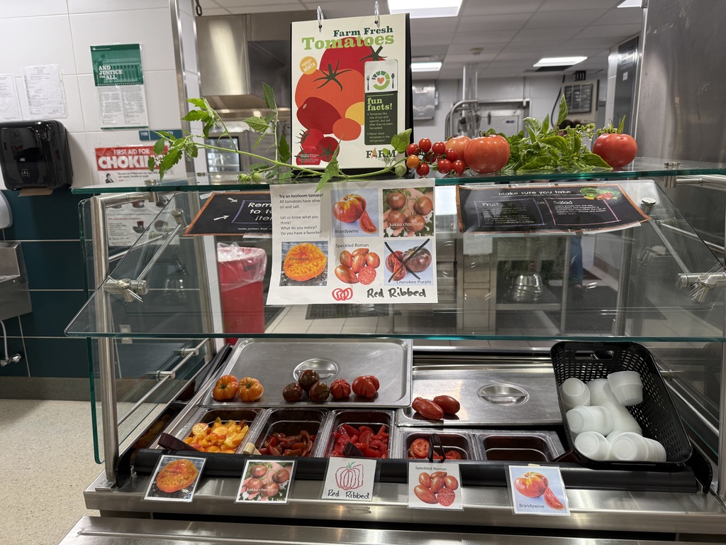 tomatoes on the salad bar