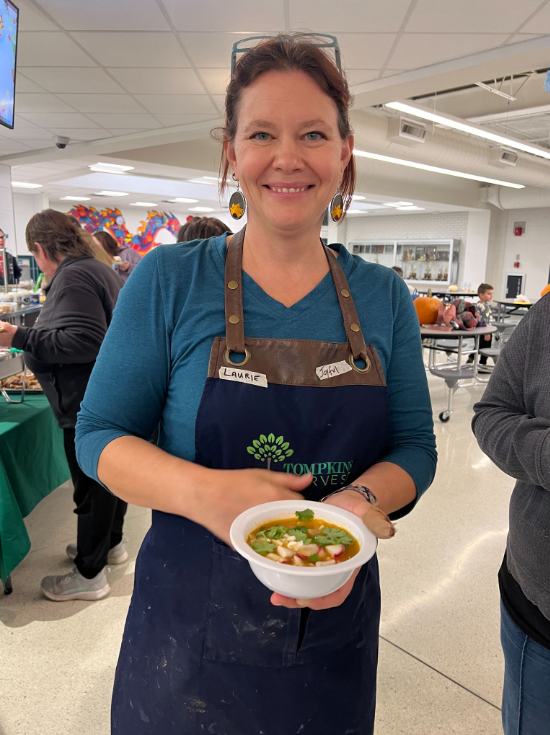 laurie pattington at first annual harvest 