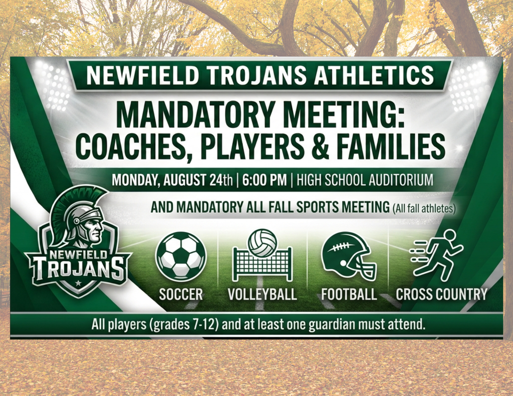 Fall Sport Meeting Reminder