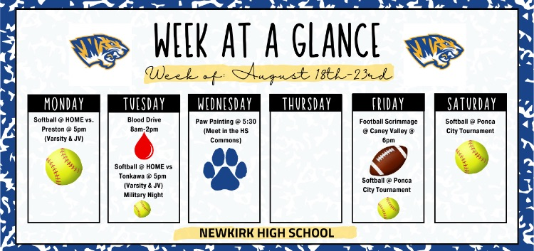 weekly events 