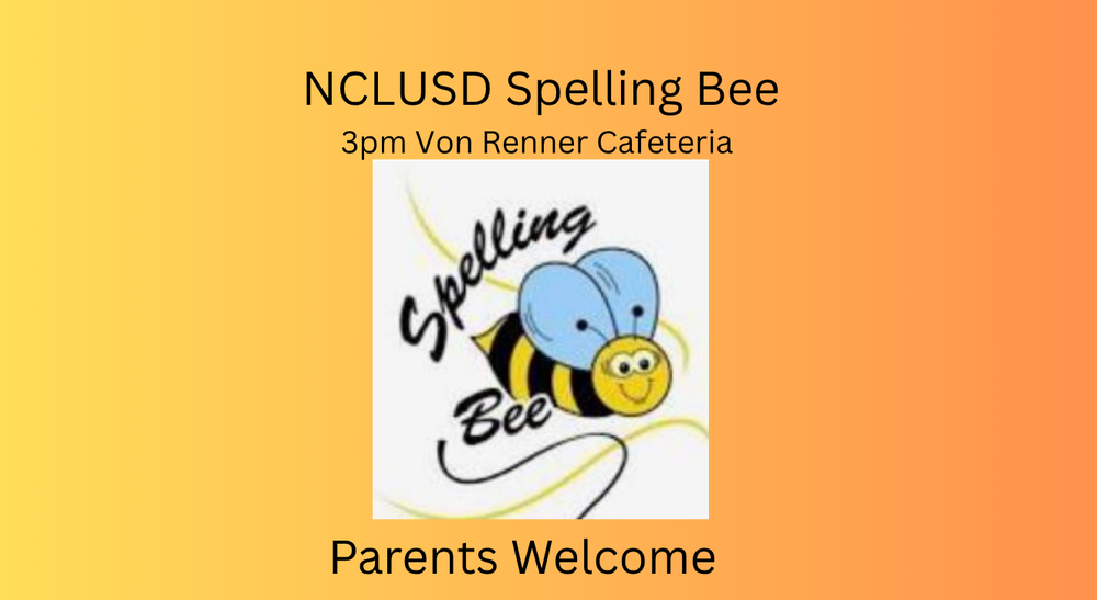 NCLUSD Spelling Bee