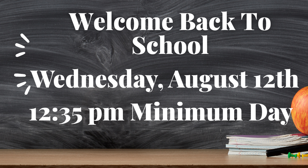 Welcome Back to School