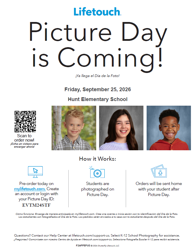 Fall Picture Day 2026