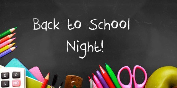Back to School Night Flyer