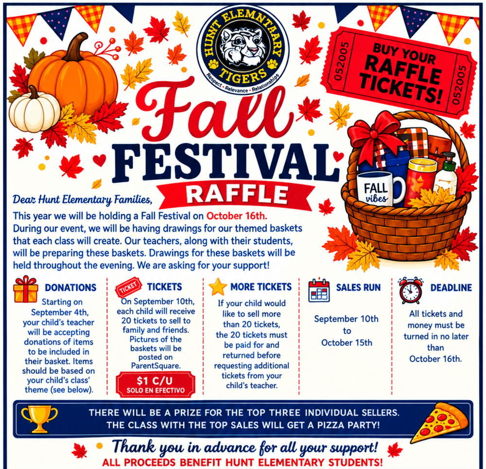 Fall Festival Raffle