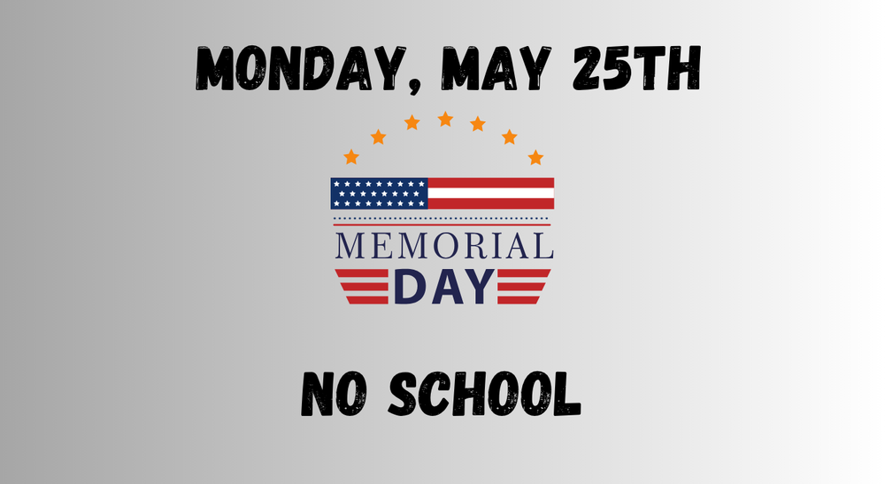 Memorial Day No School