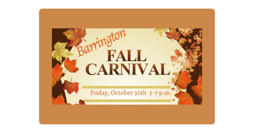 Fall carnival poster