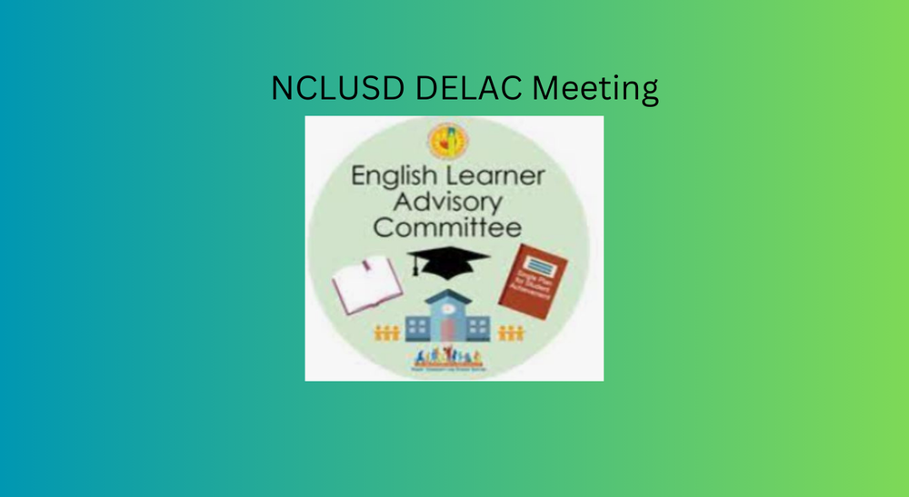 NCLUSD DELAC Meeting