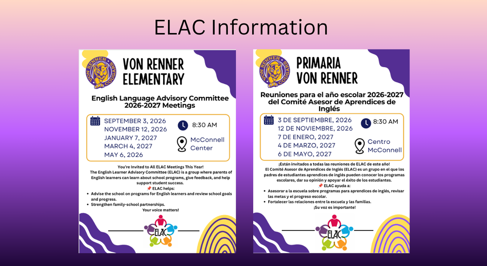 ELAC Information