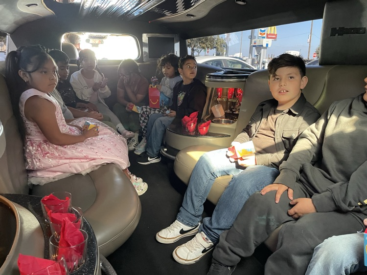 limo lunch ride 6