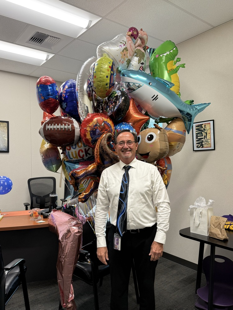 Mr. Cope’s Birthday Balloons