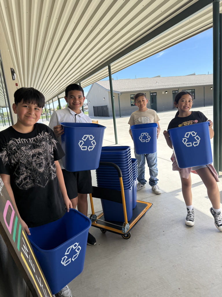 Student recycle project.