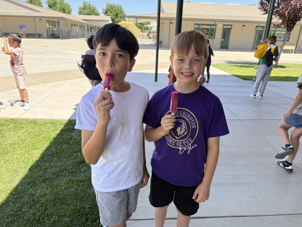 Students icecream award.