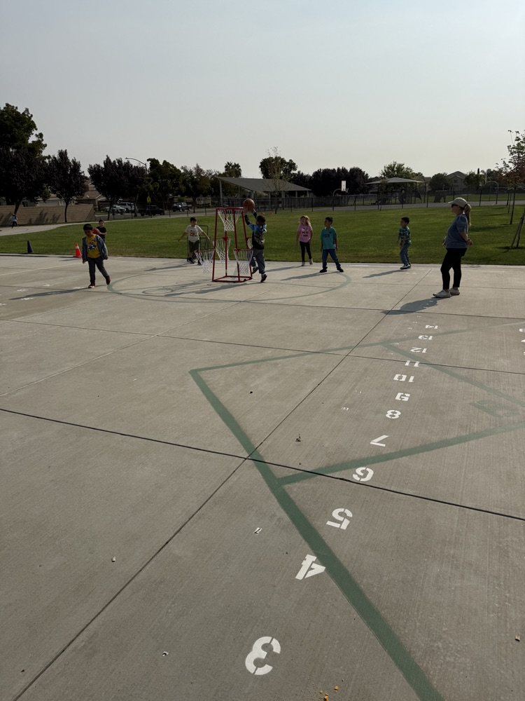 students playing at recess 