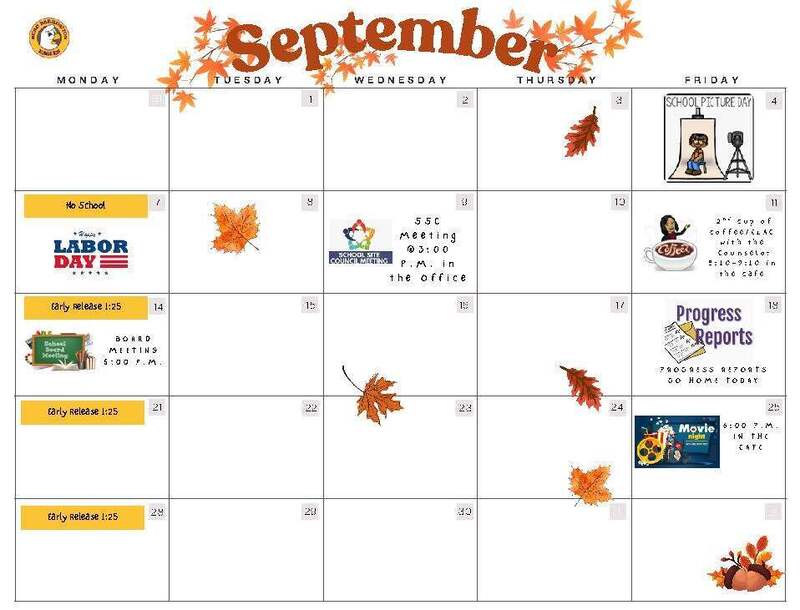 September Calendar
