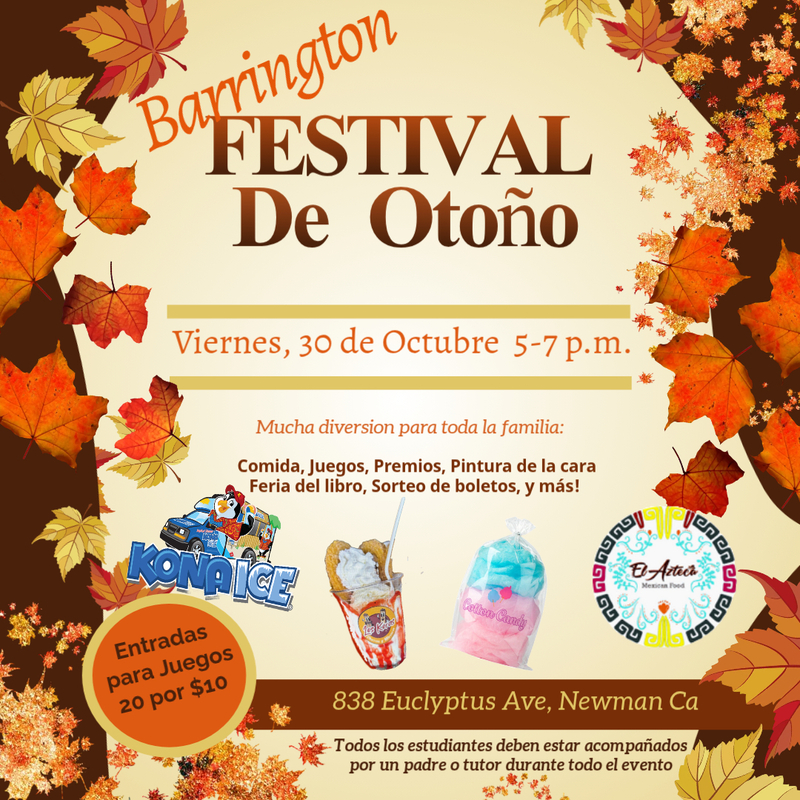 Fall Carnival flyer