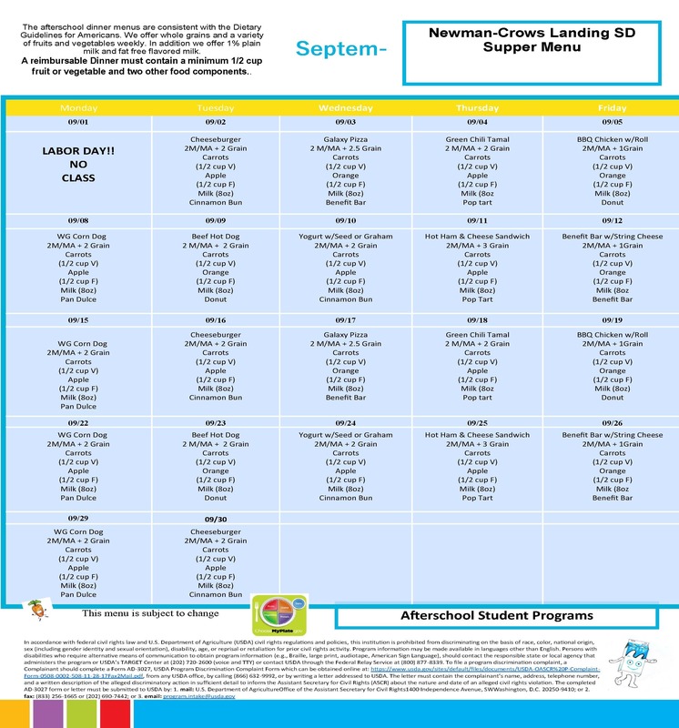 Menus