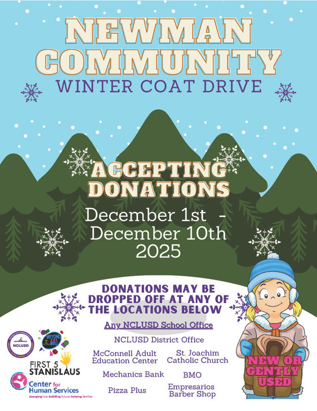 2025 Winter Coat Drive - link to PDF