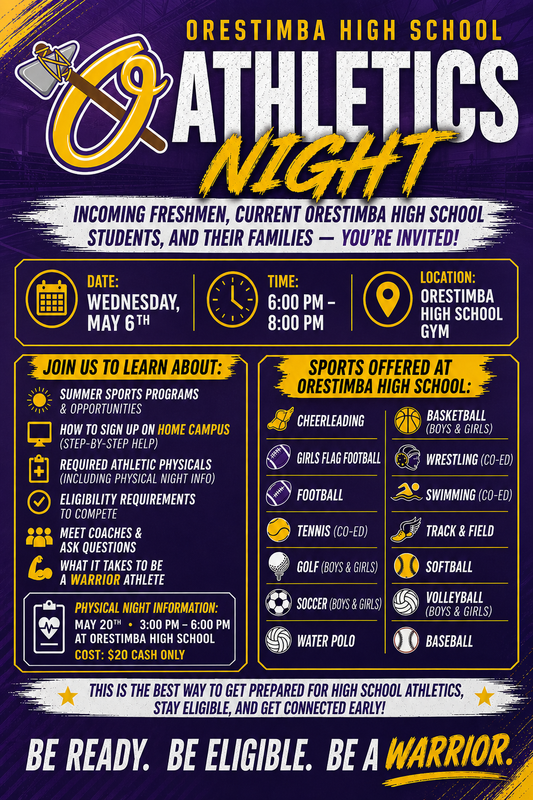 OHS Athletics Night 2026