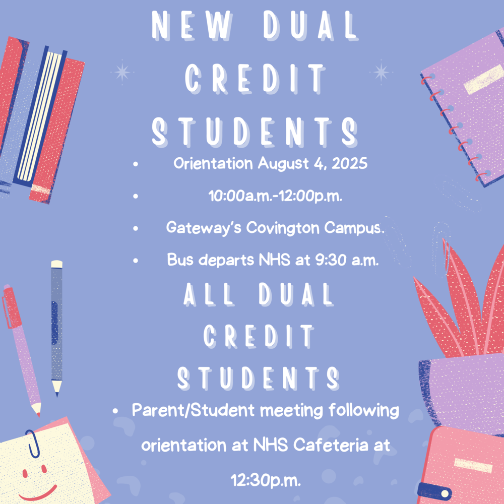 Dual Credit information