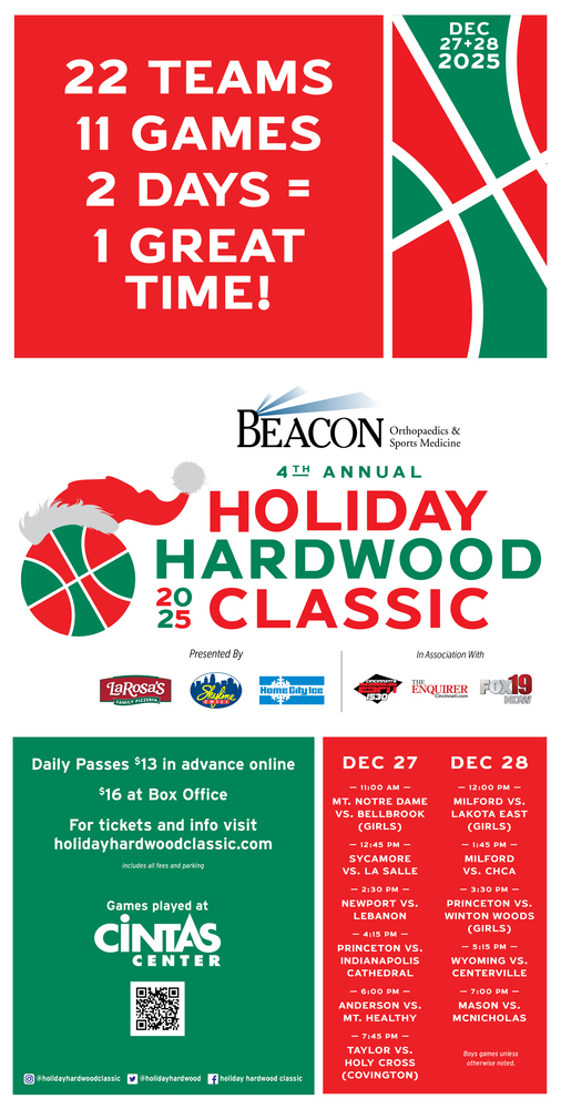 Holiday Hardwood Classic Flyer