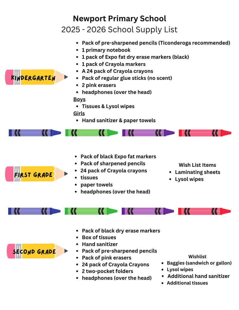 Supply List