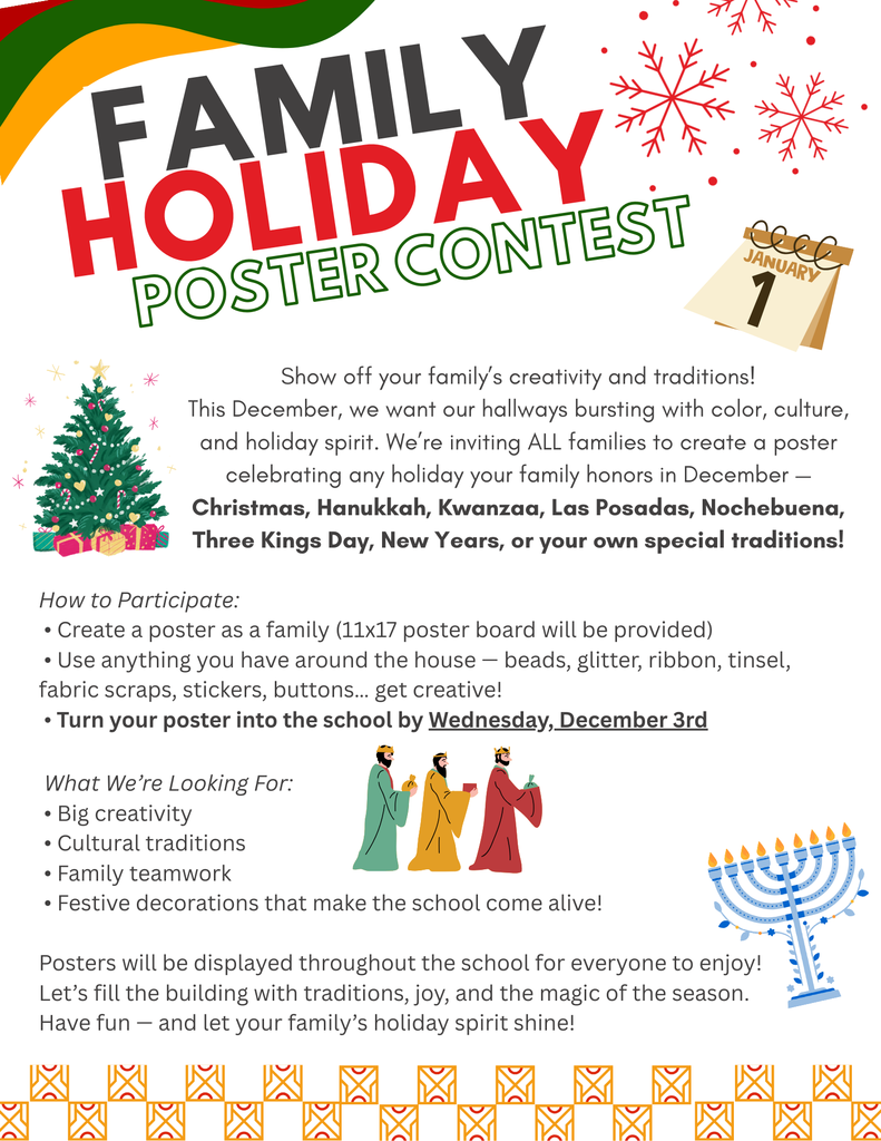 Family Holiday Poster Contest