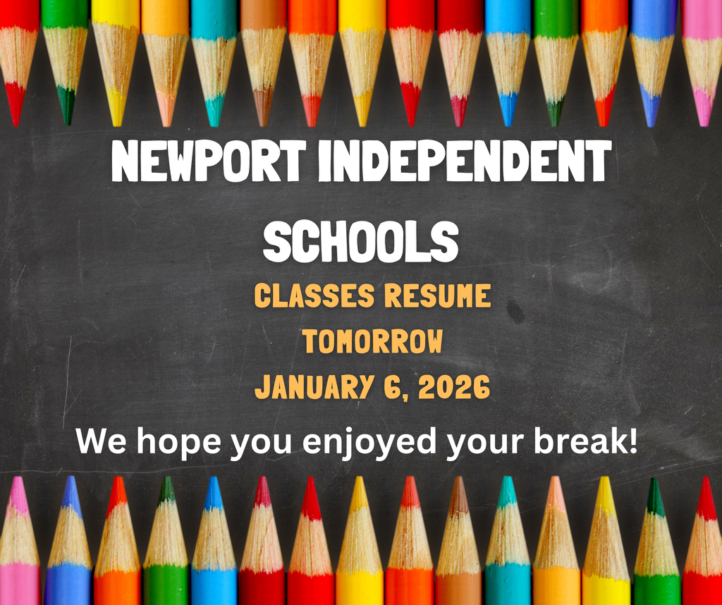 Classes resume January 6th