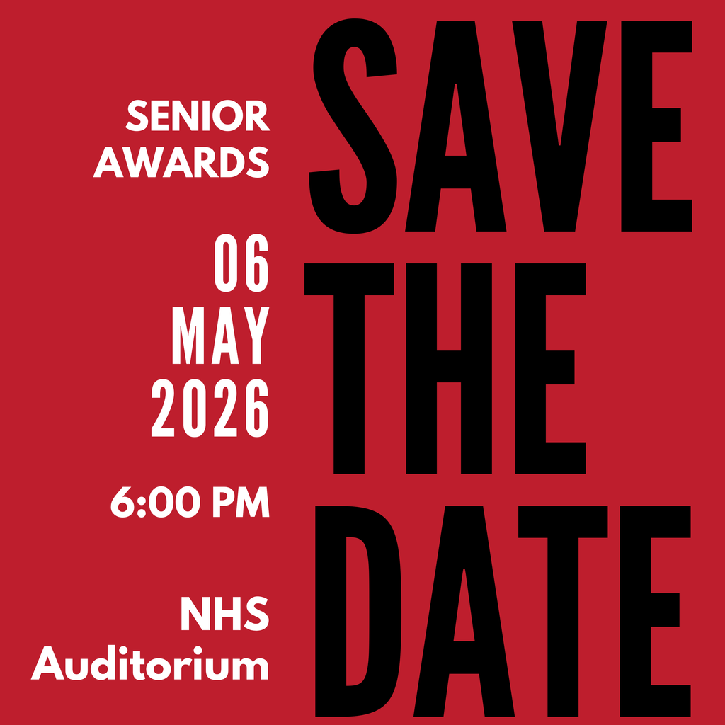 Senior awards save the date.