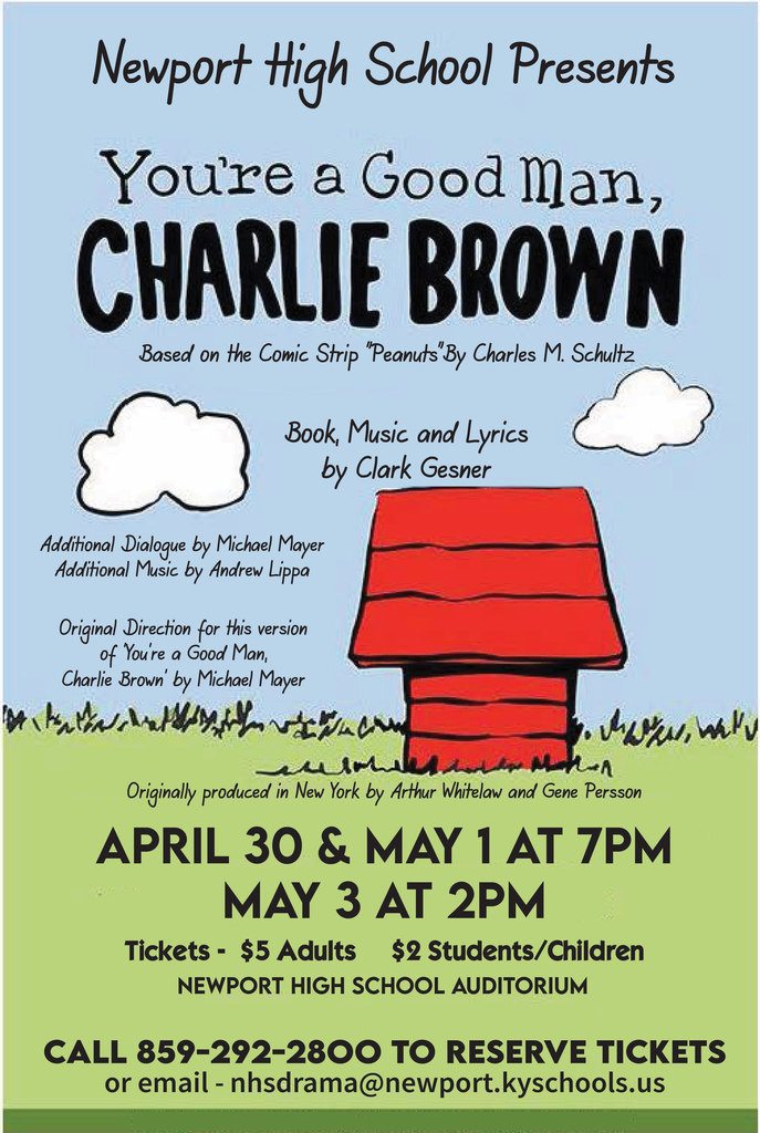 School Play You're a Good Man Charlie Brown
