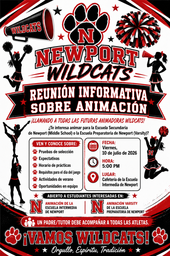 Cheerleading Info Poster (Spanish)