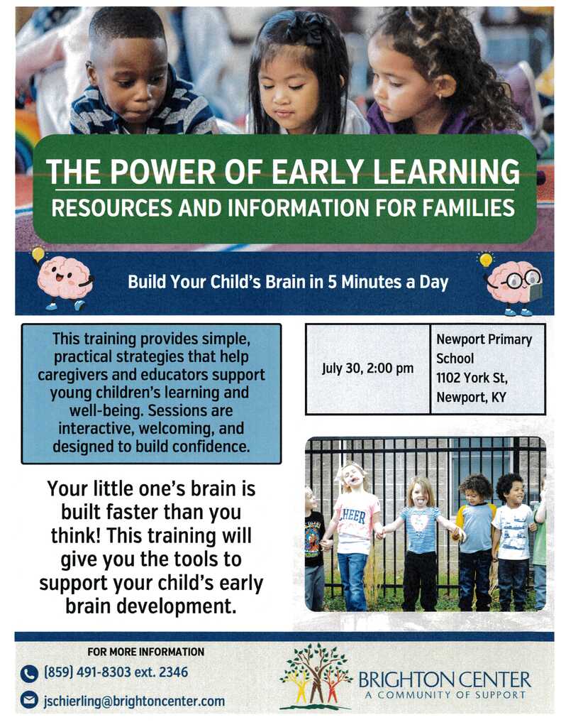 Power of Early Learning Poster