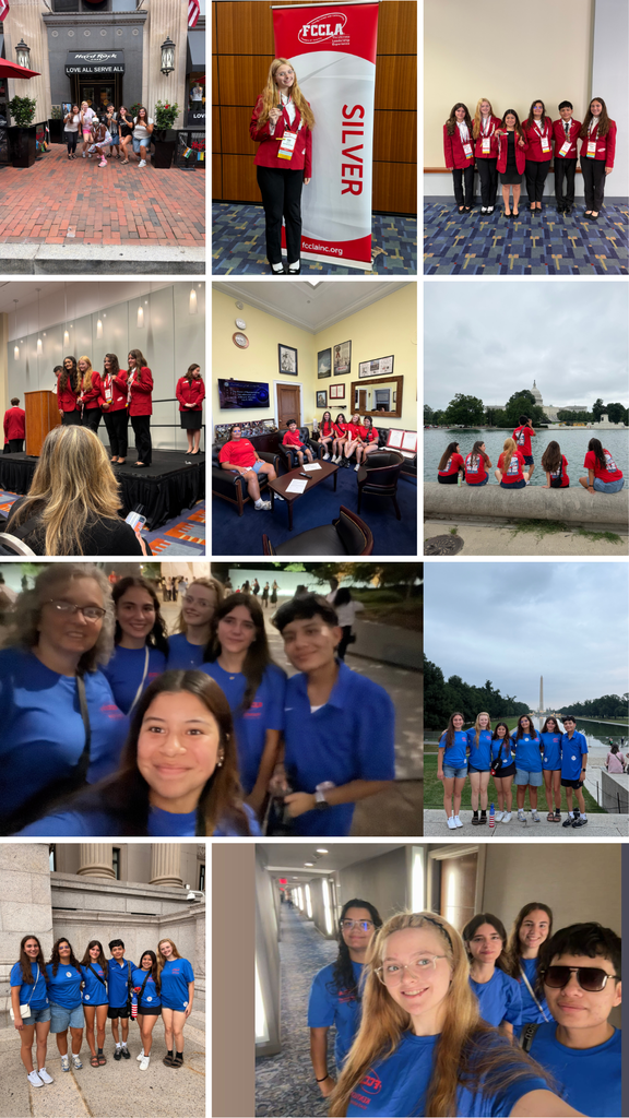 FCCLA at Nationals in Washington DC.