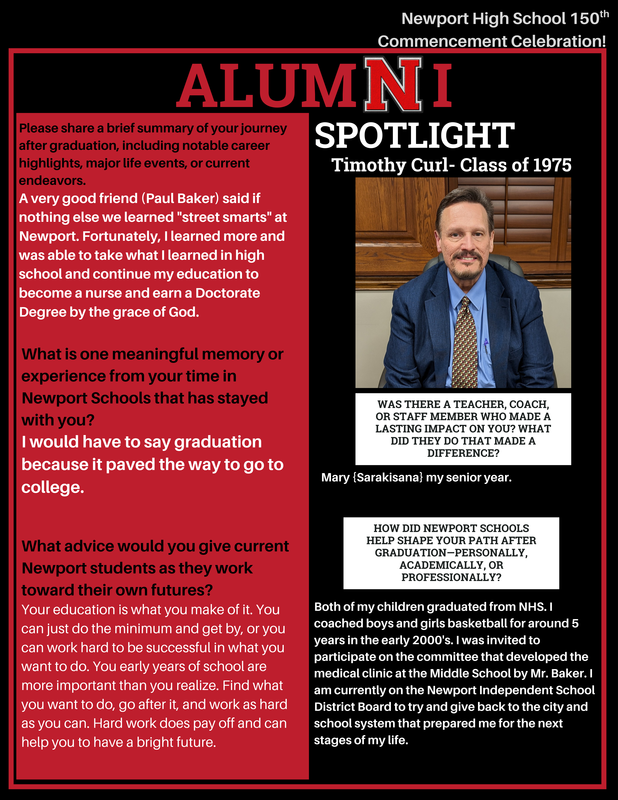 Alumni Spotlight:Timothy Curl
